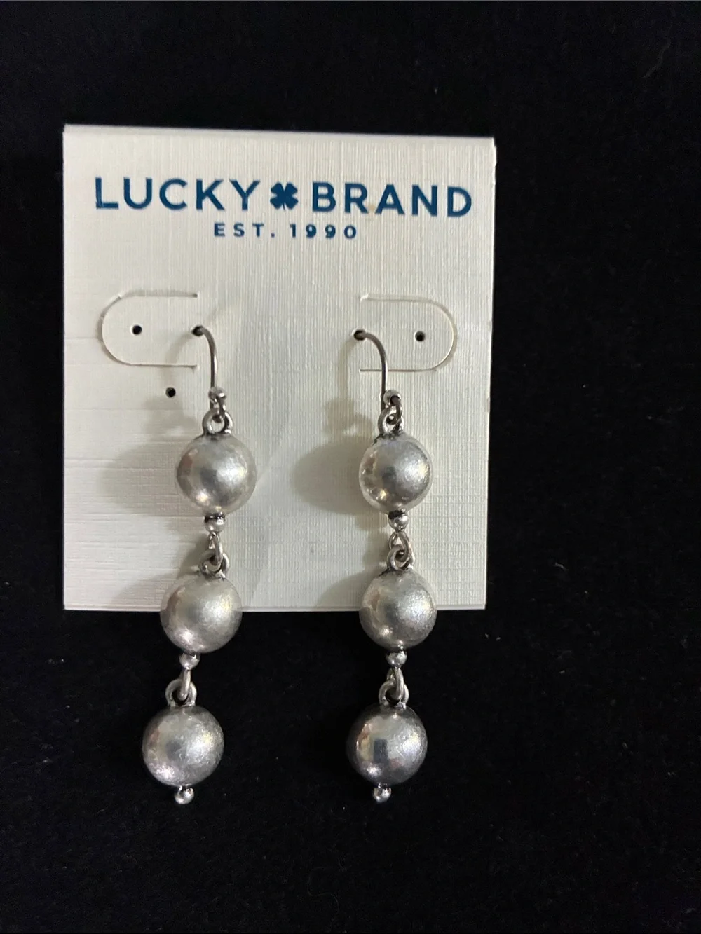 Lucky Brand silver earrings